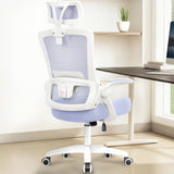 CELTOSS Ergonomic Office Chair, High Back Flip-Up Armrests Design, Adjustable Mesh Headrest and Lumbar Support