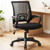 CELTOSS Office Chair, Adjustable Height, Ergonomic Lumbar Support and Armrests for Adults