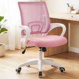 CELTOSS Office Chair, Adjustable Height, Ergonomic Lumbar Support and Armrests for Adults