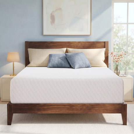 CELTOSS King Memory Foam Mattress, Cooling Gel, Medium Firm Support, Breathable Cover, Mattress in a Box