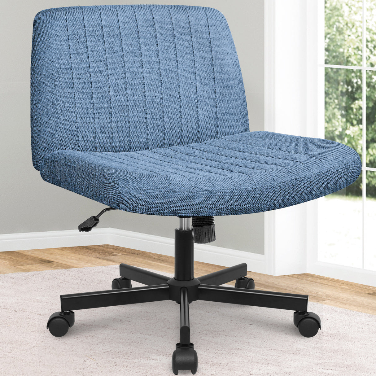 Home Chair COZY-Wheel Blue