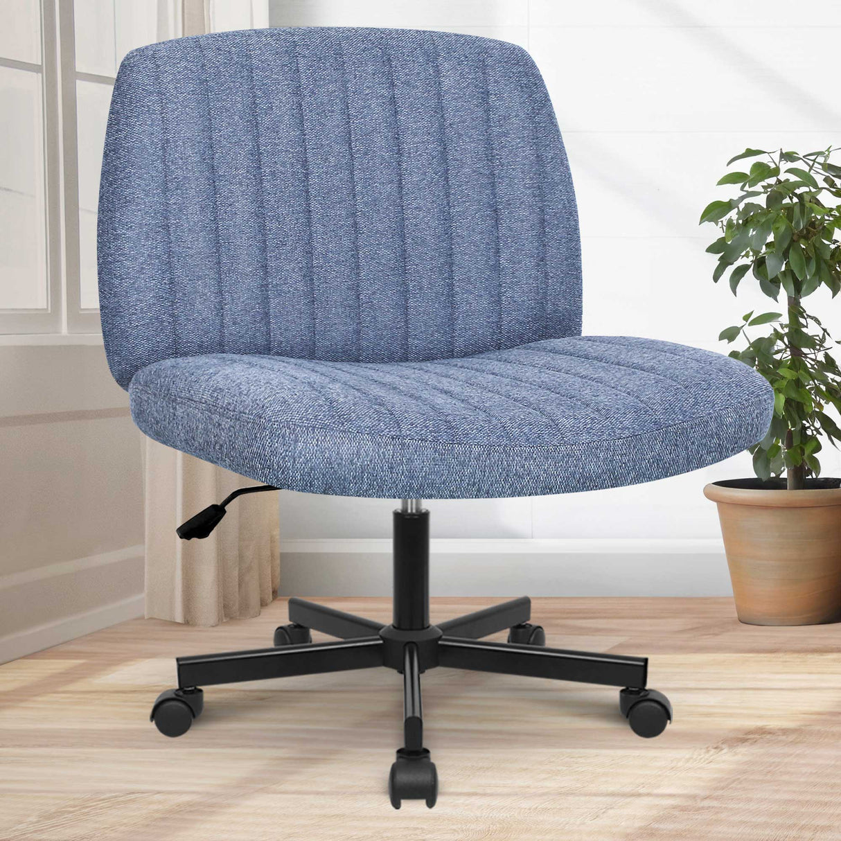 Home Chair MELLOW-Wheel Blue