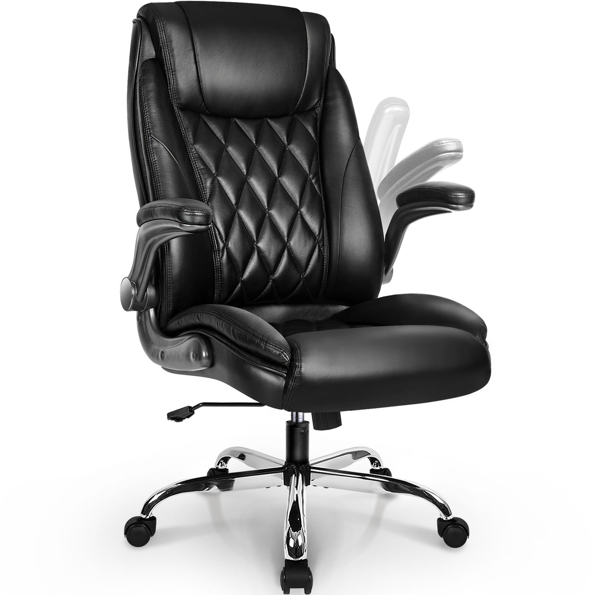 PU Office Chair CHMN Black