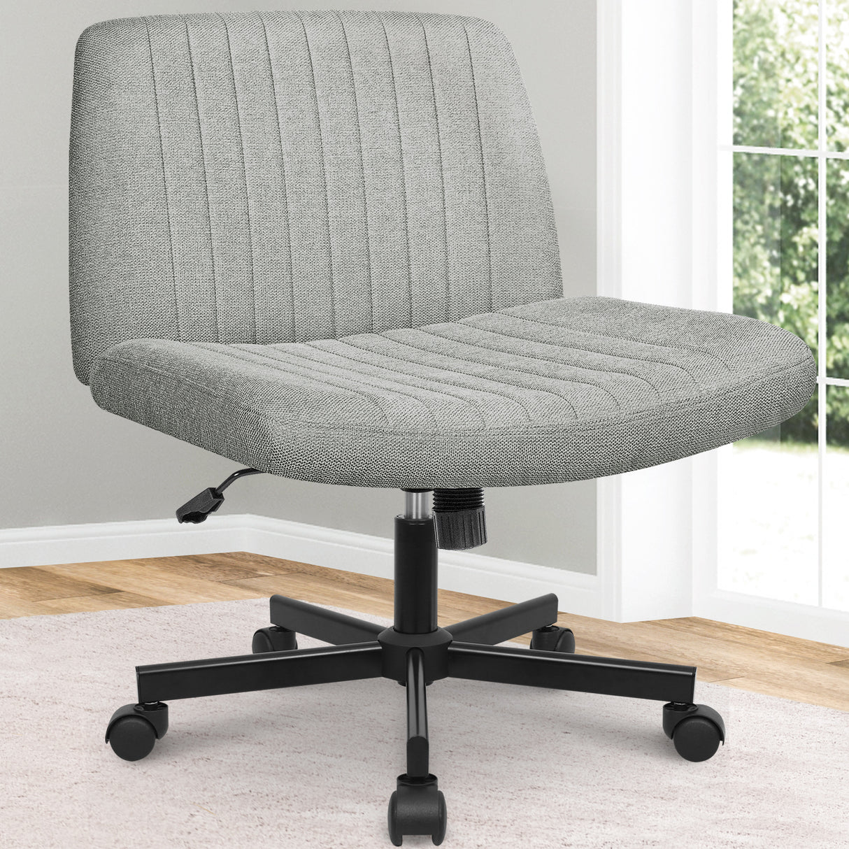 Home Chair COZY-Wheel Grey