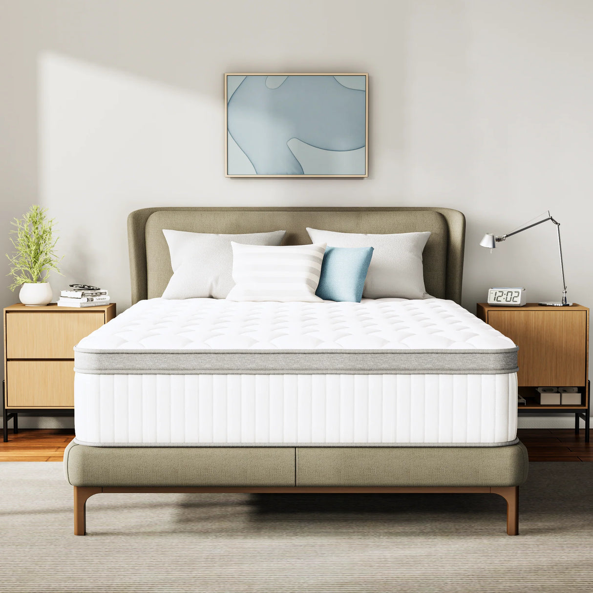 [ETONEX] Standard+Hybrid Plush Full Mattress