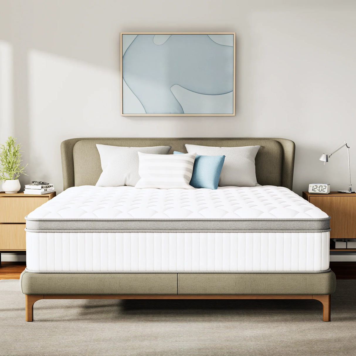 [ETONEX] Standard+Hybrid Plush Cal King Mattress